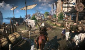 Witcher 3 cityscape